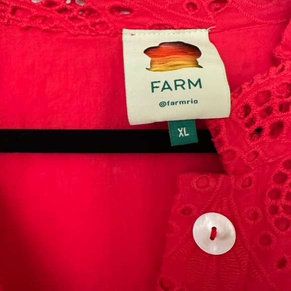 FARM Rio Red Lace Dress - Picture 6 of 6